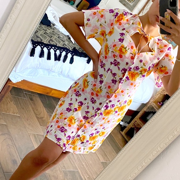 & Other Stories Floral Mini Dress - NEW - Picture 8 of 11